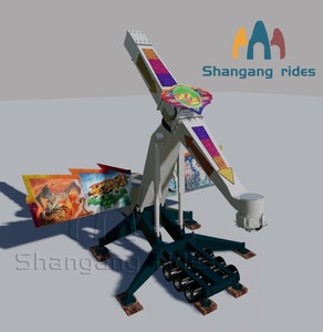 Giostra Girevole Gigante Estrema Velocità Shangang: Attrazione Emozionante per Parchi Divertimento Esterni a Basso Prezzo - Product Image 2
