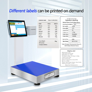 Balance médicale intelligente à écran tactile en acier au carbone SOHE 40*50cm 50*60cm 60*80cm pour l'industrie pharmaceutique, OEM ODM, garantie 1 an - Product Image 5