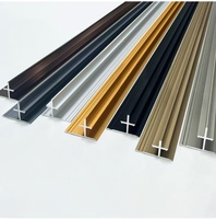 Profil de bordure de carrelage en aluminium, bande de bordure de carrelage en acier inoxydable pour sol en céramique