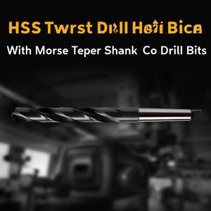 Hss Twist <b>Drill</b> <b>Bit</b> With Morse Taper Shank Hss Co <b>Drill</b> <b>Bits</b> - Product Image 3