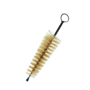 Brosse de nettoyage d'embout buccal Manche en métal Poils Sax <span class=keywords><strong>Trompette</strong></span> Clarinette Nettoyeur d'embout buccal Brosses Instruments à vent Accessoire - Product Image 1