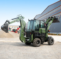 Chargeuse-pelleteuse intégrée LW45-16, poids opérationnel 5200 kg, profondeur de fouille 3400 mm, pour la rénovation des terres agricoles – Approvisionnement direct usine