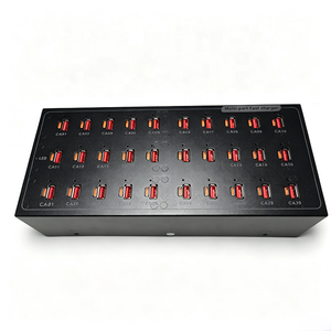 Station de charge de bureau <span class=keywords><strong>USB</strong></span> 600W 30C+30A pour plusieurs appareils, 60 ports <span class=keywords><strong>USB</strong></span> <span class=keywords><strong>C</strong></span> PD QC3.0, <span class=keywords><strong>chargeur</strong></span> rapide avec interrupteur d'alimentation - Product Image 6