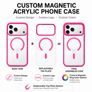 Funda Protectora Modular Intercambiable de Diseño Exclusivo para <span class=keywords><strong>iPhone</strong></span> 18 Pro Max, 17 Pro Max, 16 Pro, con Cinta de Raso con Estampado de Leopardo - Product Image 4