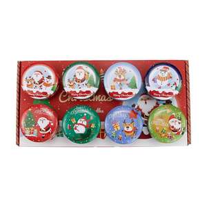 Boîte cadeau de Noël avec bougie <span class=keywords><strong>d</strong></span>écorative à <span class=keywords><strong>parfum</strong></span> floral, <span class=keywords><strong>ambiance</strong></span> festive, <span class=keywords><strong>parfum</strong></span> de Noël, écologique, longue durée - Product Image 5