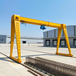 Grue portique industrielle monopoutre sur rail (RMG) 10t 20t 32t pour extérieur à vendre - Product Image 1
