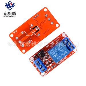 โมดูลรีเลย์ 1 ช่อง Hongwei Micro 24V DC แบบออปโตคัปเปลอร์ แยกสัญญาณระดับสูง-ต่ำ บอร์ดขยายสัญญาณ - Product Image 4