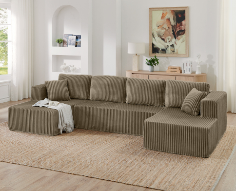 Brown + Foam + 5 Seat