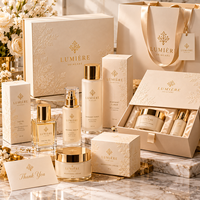 Boîte d'emballage cosmétique de luxe, boîte en papier personnalisée pour les soins de la peau, pour les marques de beauté haut de gamme