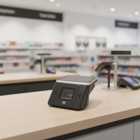 Machine de vérification des prix à écran tactile de 8 pouces, prend en charge la numérisation 2D, Android/Windows en option