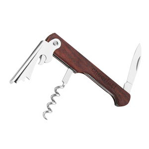 <span class=keywords><strong>Tire</strong></span>-<span class=keywords><strong>bouchon</strong></span> à vin personnalisé avec votre design, ouvre-bouteille exquis avec manche en bois pour les amateurs de vin - Product Image 2
