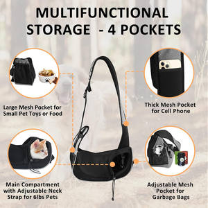 Free sample Personalized Pet Treat Pouch <b>Dog</b> Walking Waist Bag Shoulder Sling <b>Dog</b> Walking Bum Bag With Poop Bag Dispenser - Product Image 6