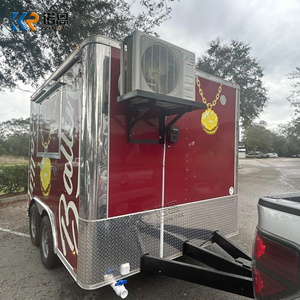 Remorque de bar mobile carrée certifiée CE DOT, équipement complet <span class=keywords><strong>pour</strong></span> la vente de hot-dogs, de restauration rapide et de cuisine mobile en <span class=keywords><strong>ambulant</strong></span>. - Product Image 6
