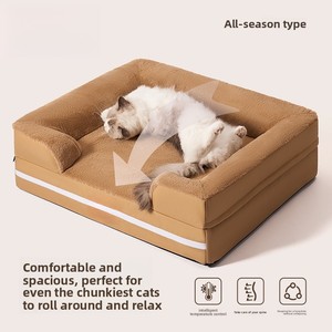 Intelligentes Winter-Mode-Rechteck-Haustierbett mit KI-Gesundheitsüberwachung, beheizt, umweltfreundlich, App-verbunden für kleine Haustiere - Product Image 2