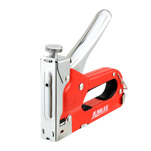 Jumlee Manual Nail Gun 1821 Three Way Plier Stapler <b>For</b> Oil <b>Paintings</b> Picture <b>Frames</b> Plumbing Electrical Binding - Product Image 2