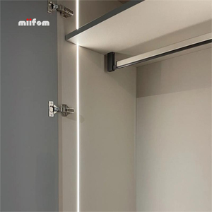 <span class=keywords><strong>Armadio</strong></span> Moderno in Legno Massello Personalizzato <span class=keywords><strong>con</strong></span> Specchio, Guardaroba Portatile per Bambini, Mobile di Lusso Integrato per Camera da Letto - Product Image 3