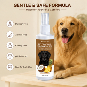 High Quality Odor Eliminator Alcohol Free Smoothing Anti-Odor Dog Coat Finishing Fur Pet Grooming Cologne <b>Spray</b> - Product Image 3