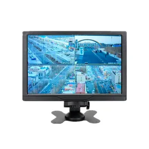 HD-MI/VGA/AV Connector Widescreen 1280x800 IPS 10.1 Inch Pos Monitor Lcd monitoring Display
