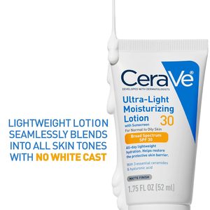 โลชั่นบำรุงผิวสูตรอัลตร้าไลท์ 100% พร้อม SPF 30 สำหรับผิวมัน ให้ผิวแมตต์ ขนาด 1.75 ออนซ์ สำหรับผู้หญิง ใช้กลางวัน - Product Image 4