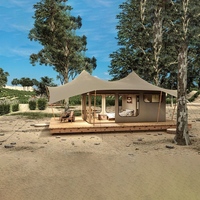 Tente de luxe de qualité supérieure, standard de qualité inégalé, chalet de jardin préfabriqué, tente résistante au vent de niveau 9