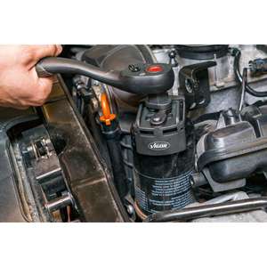 Tensor de filtro de aceite VIGOR ∙ 60   -  80 mm ∙ universal ∙ V4413 ∙ 21 mm hexágono exterior, 1/2 pulgadas (12,5mm) cuadrado, Hollo - Product Image 4