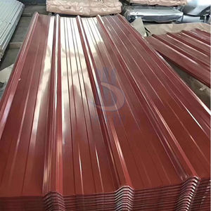 Panneau de toiture ondulé en acier galvanisé à <span class=keywords><strong>prix</strong></span> abordable, soudé et plié, certifié CE, épaisseur 0,12-0,13 mm pour entrepôt, hangar, <span class=keywords><strong>garage</strong></span> - Product Image 5