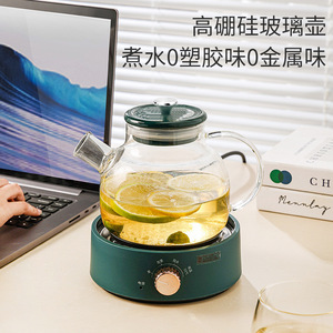 Electric Heating <b>Pot</b> 800W 12x16x5.7cm 3-Tier Heat Control Constant Temperature For Office Home Use - Product Image 3