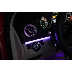 Năng động bầu không khí ánh sáng cho Mercedes-Benz C-Class w204 phát ra Vent <span class=keywords><strong>1</strong></span>:<span class=keywords><strong>1</strong></span> khuôn TRIM Bảng điều chỉnh môi trường xung quanh ánh sáng nội thất ô tô Ligh - Product Image 4