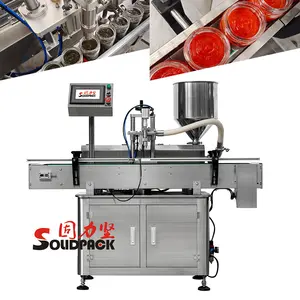 Одноформовочная автоматическая машина для розлива горчичного масла Solidpack из Шанхая