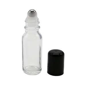 Chai Cuộn Có Thể Nạp Lại 10Ml 20Ml 30 Ml 50 Ml 100 Ml Bằng Thép Không Gỉ Chai Nước Hoa CuộN Thủy Tinh Màu Đen Mờ - Product Image 2