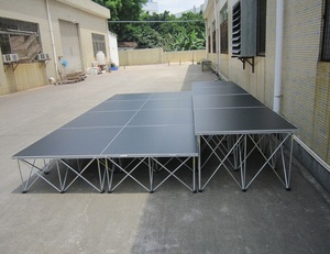 Aluminum riser mobile <b>stage</b> <b>platform</b> wedding performance <b>stage</b> - Product Image 1