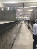 Ligne de production de gâteau sec tranche barre de gâteau faisant la ligne de production de biscottes de gâteau de machine