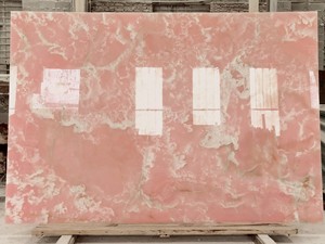 Ónix Rosa UnionStone, Natural, Translúcido, Retroiluminado, Impermeable, Ecológico, Pulido, Losa Grande, para Interiores, Hotel, Villa Moderna, Apartamento - Product Image 4