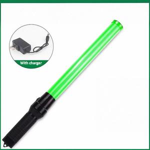 54 cm brandweer- en verkeersstaf met LED-verlichting, hoge helderheid, oplaadbaar model - Product Image 2