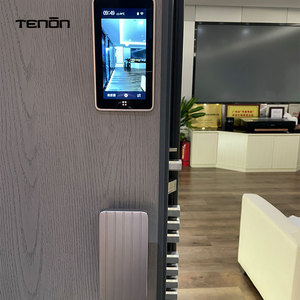 An Ninh Nhà Hoàn toàn Tự Động Điện Tử Kỹ Thuật Số Sinh Trắc Học Vân Tay Tuya Cửa Thông Minh Khóa 3D Nhận Dạng Khuôn Mặt Khóa Với Máy Ảnh - Product Image 2