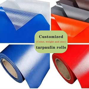 Оптовая продажа, высокопрочная огнестойкая ткань 18 унций, ПВХ, боковые занавески для грузовика, водонепроницаемые брезенты для грузовика - Product Image 4