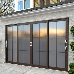 Système <span class=keywords><strong>de</strong></span> coin architectural sans colonne avec cadre robuste/mince et portes pliantes/coulissantes en aluminium pour patio/intérieur - Product Image 6