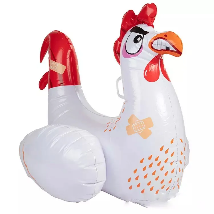 Inflatable Chicken Fight Pool Float Water Toys Swimming Pool Hot Sales Summer Inflatableswimming Battle Ride-on for Kids Adult