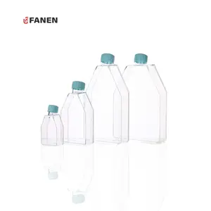 Fanen 25 75 175 225 Cubic Meter Manufacturer Laboratory Suspension Plastic Cell Culture Flask