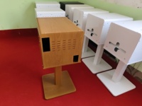 Machine Photo Booth Portable en Métal Robuste avec Connectivité Bluetooth et USB pour Ordinateur Portable, PC et Smartphone – Design Léger et Compact