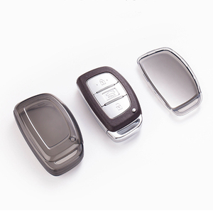 Funda de TPU suave transparente para llavero, compatible con Hyundai Elantra, Misto, Elantra Lingdong, Ix25, <span class=keywords><strong>Verna</strong></span>, Ix35, Sonata 9, disponible para envío transfronterizo. - Product Image 4