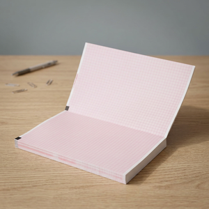 Papel para ECG MAC 1200 Hellige Z Fold Marquette de Alta Calidad, Libre de BPA, con Certificación CE, Color Rosa, 210 mm x 295 mm x 150 Hojas - Product Image 3