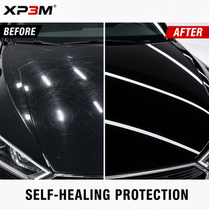 XP3M Santorini <b>Black</b> OEM Gloss TPU Color PPF Car <b>Wrap</b> Vinyl 7.5 Mil Self Healing Anti Scratch Anti Yellowing Air Release Channel - Product Image 5