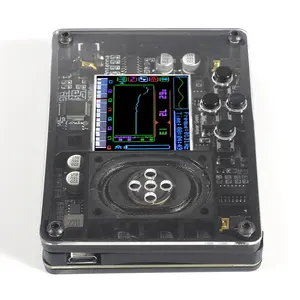 Theremin miniature Douk Audio personnalisé, style rétro, instrument de <span class=keywords><strong>musique</strong></span> électronique créatif avec plusieurs voix, écran d'affichage, jouet - Product Image 6