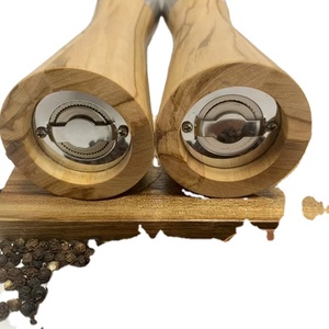 Ensemble moulin à poivre et sel en bois d'acacia, 6 et 8 pouces, pour usage domestique et professionnel - Product Image 5