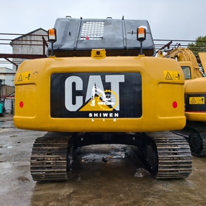 Excavatrice d'occasion CAT323 323D 323D2L, meilleure vente, prix abordable, faible nombre d'heures de travail, couleur jaune - Product Image 2