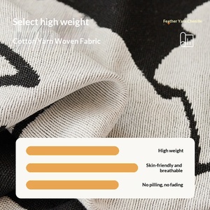 <span class=keywords><strong>Housse</strong></span> <span class=keywords><strong>de</strong></span> coussin <span class=keywords><strong>de</strong></span> canapé en coton tissé, antidérapante, élastique, respirante, à motif géométrique, couverture intégrale, 6 couleurs, trois places, quatre saisons - Product Image 4