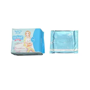 Aluminum Package Quanzhou Nature Factory Hot Sale Women Cotton Sanitary Napkins Pad Wholesale Menstrual Pad For Ladies