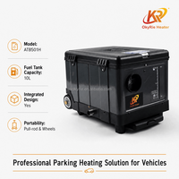 OkyRie Calentador Diésel Portátil 5KW Todo en Uno 12V 24V 220V TFT para RV, Camper, Camión, Tienda de Campaña y Uso Exterior