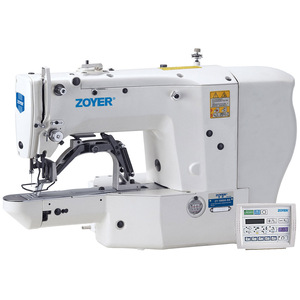 เครื่องเย็บป้ายผ้าแบบกึ่งอัตโนมัติ Zoyer ZY1900A SS Bar Knotting Machine 220V ผลิตภาพสูง - Product Image 3